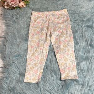 Just Lizzy Snowflake Pattern Leggings sz 24M